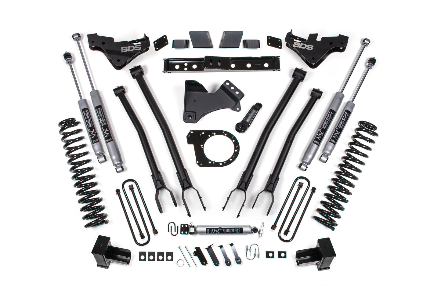 7 Inch Lift Kit w/ 4-Link | Ford F250/F350 Super Duty (23-25) 4WD | Diesel