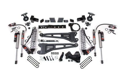 6 Inch Lift Kit w/ Radius Arm | FOX 2.5 Performance Elite Coil-Over Conversion | Ford F250/F350 Super Duty (17-19) 4WD | Diesel