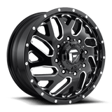 Fuel D581 GLOSS BLACK MILLED 22x8.25 8x210 Wheels | Offset: 105 | Backspace: 8.76 | Bore: 154.3