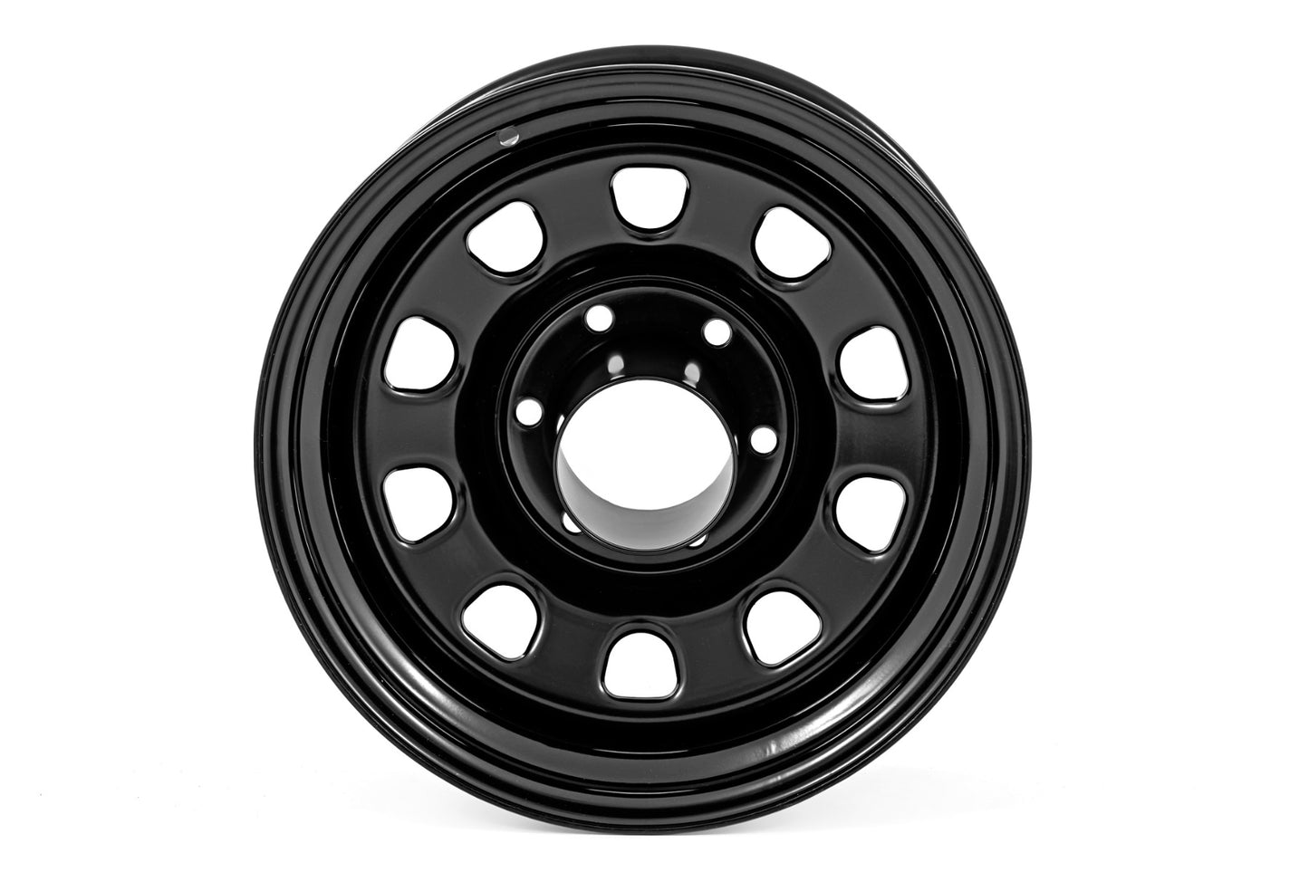 Steel Wheel | Black | 15x10 | 5x5.5 | 4.25 Bore | -39