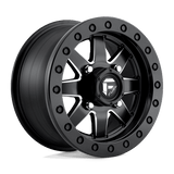 Fuel D938 MATTE BLACK MILLED 15x7 4x137 Wheels | Offset: 38 | Backspace: 5.5 | Bore: 110.1