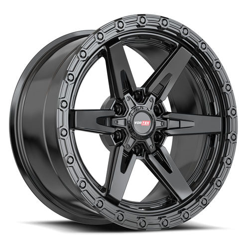 VORTEK VRT-602SB Satin Black 20x9 6x135/6x139.7 Wheels | Offset: 20 | Backspace: 5.75 | Bore: 106.1