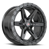 VORTEK VRT-602SB Satin Black 20x9 6x135/6x139.7 Wheels | Offset: 20 | Backspace: 5.75 | Bore: 106.1