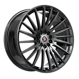 SPEC-1 RACING SP-68GB Gloss Black 18x8 5x110/5x114.3 Wheels | Offset: 38 | Backspace: 6 | Bore: 73.1
