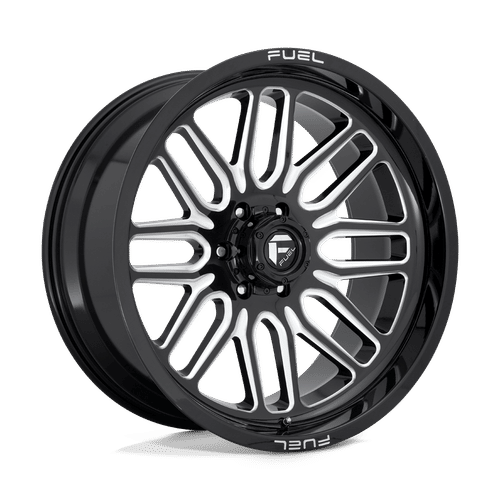 Fuel D662 GLOSS BLACK MILLED 20x9 6x139.7 Wheels | Offset: 19 | Backspace: 5.75 | Bore: 106.1