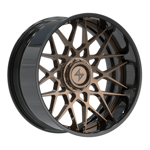 SENTALI BFX BFX5 Gloss Black Lip / Gloss Bronze Centre 22x10 6x135/6x139.7 Wheels | Offset: -24 | Backspace: nan | Bore: 106.1