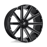 Fuel D615 GLOSS BLACK MILLED 26x12 6x135/6x139.7 Wheels | Offset: -44 | Backspace: 4.77 | Bore: 106.1