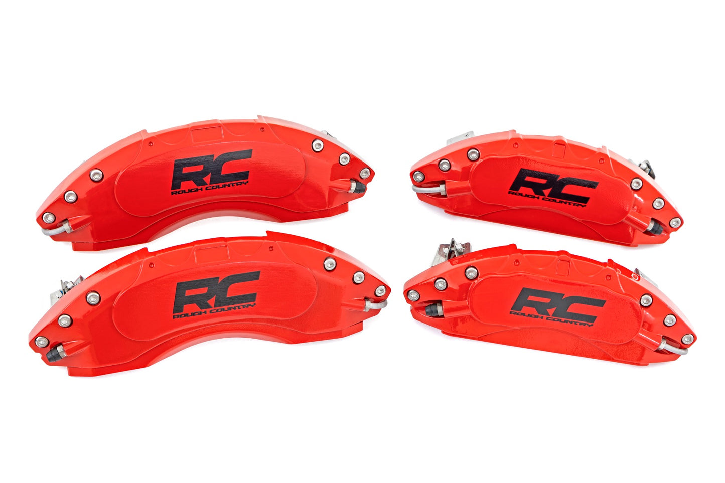 Caliper Covers | Front and Rear | Red | Chevy/GMC 2500HD/3500HD (20-23)
