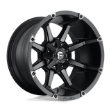 Fuel D556 MATTE BLACK DOUBLE DARK TINT 20x9 5x139.7/5x150 Wheels | Offset: 1 | Backspace: 5.04 | Bore: 110.1