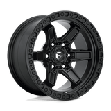 Fuel D697 MATTE BLACK 17x9 5x127 Wheels | Offset: 1 | Backspace: 5.04 | Bore: 71.5
