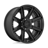 Fuel D709 MATTE BLACK 20x9 6x139.7 Wheels | Offset: 1 | Backspace: 5.04 | Bore: 106.1
