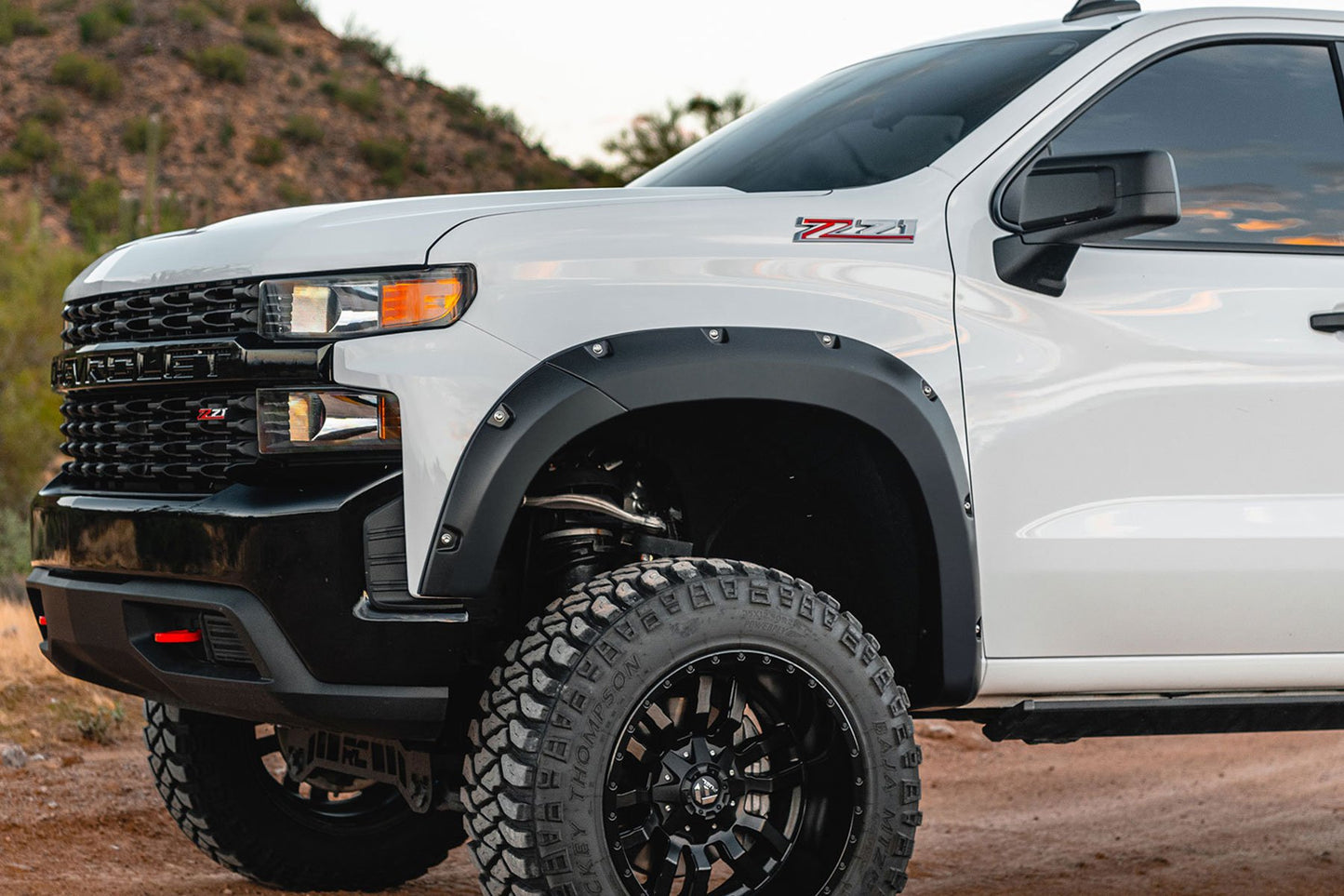 Pocket Fender Flares | GNO Slate Gray | Chevy Silverado 1500 (19-21)
