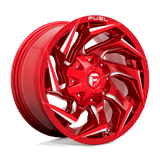 Fuel D754 CANDY RED MILLED 24x12 8x170 Wheels | Offset: -44 | Backspace: 4.77 | Bore: 125.1