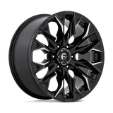 Fuel D803 GLOSS BLACK MILLED 20x9 6x139.7 Wheels | Offset: 20 | Backspace: 5.79 | Bore: 106.1