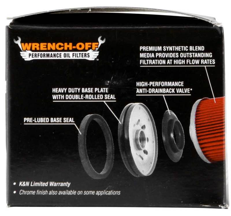 K&N Yamaha / KYMCO 2.813in OD x 2.469in H Oil Filter