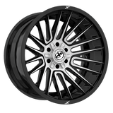 XF OFFROAD XF-234 Gloss Black Machined 22x12 8x170/8x180 Wheels | Offset: -44 | Backspace: nan | Bore: 125.2