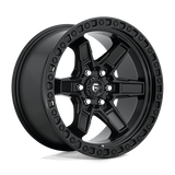 Fuel D697 MATTE BLACK 17x9 6x114.3 Wheels | Offset: 12 | Backspace: 5.47 | Bore: 66.06