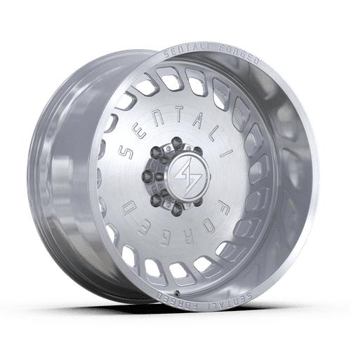 Sentali Forged SF4BRM Brushed Milled 28x16 5x139.7 Wheels | Offset: -99 | Backspace: 4.5 | Bore: 77.8