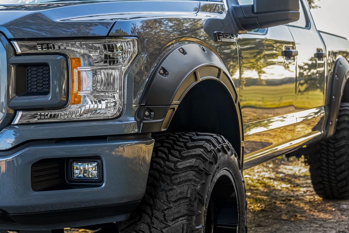 Fender Flares | Defender | D4 Rapid Red | Ford F-150 2WD/4WD (2015-2020)