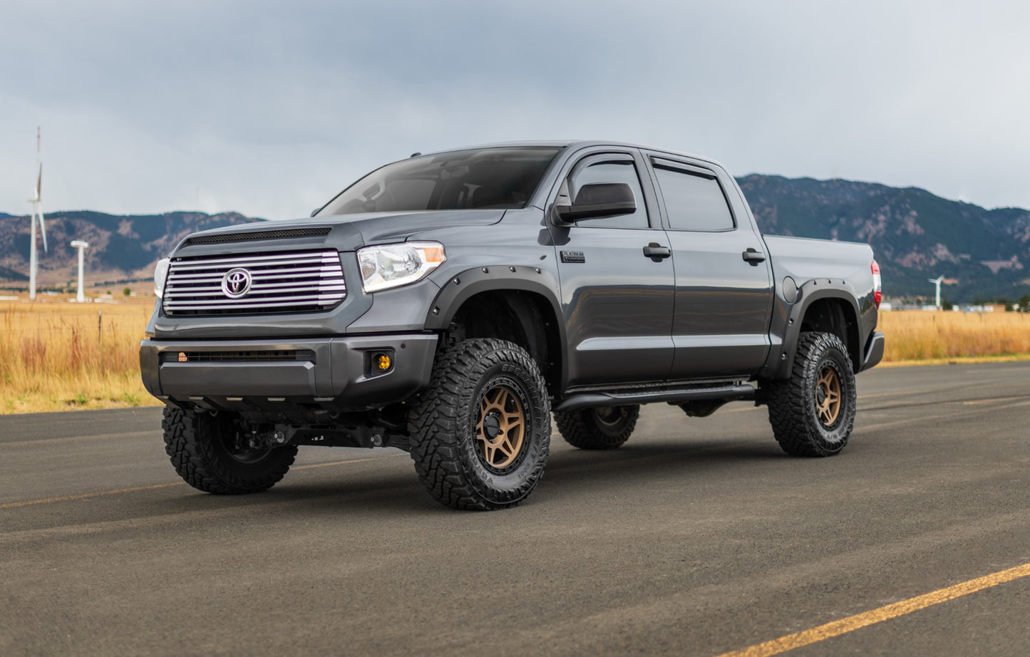 Pocket Fender Flares | 1G3 Magnetic Grey | Toyota Tundra (14-21)