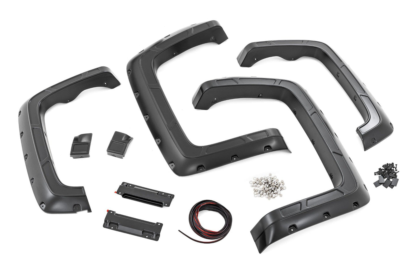 Fender Flares | Defender | 6'7" &amp; 8' Bed | G7J Rainforest Green | Chevy Silverado 1500 (14-18)