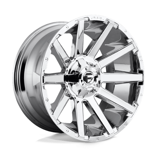 Fuel D614 CHROME PLATED 22x10 8x180 Wheels | Offset: -18 | Backspace: 4.79 | Bore: 124.2