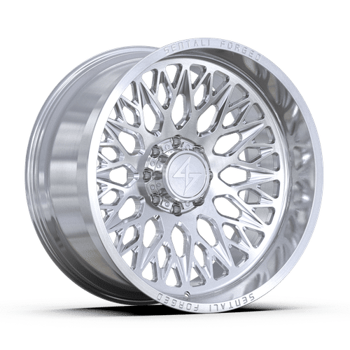 Sentali Forged SF6BRM Brushed Milled 24x14 5x127 Wheels | Offset: -76 | Backspace: 4.5 | Bore: 71.5