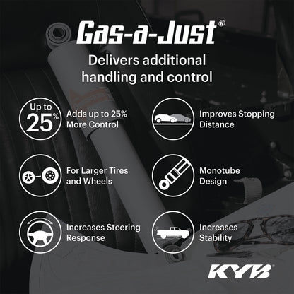 KYB 15-24 Ford Transit 150/250/350/350HD (Short Wheel Base) Gas-a-Just Gas Shock - Rear