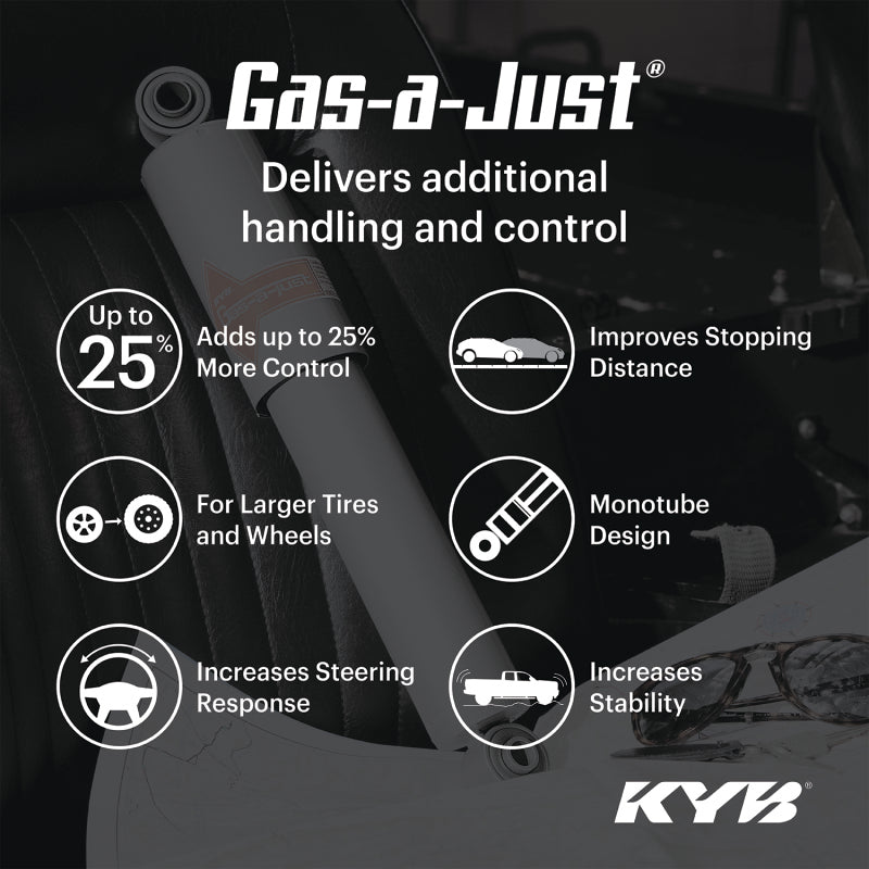 KYB Shocks & Struts Gas-A-Just Front TOYOTA Tundra (2WD) 2000-06 TOYOTA Tundra (4WD) 2000-06