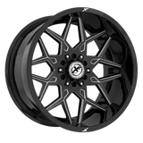 XF OFFROAD XF-238 Gloss Black Milled 20x10 8x165.1/8x180 Wheels | Offset: -12 | Backspace: nan | Bore: 125.2