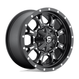 Fuel D517 MATTE BLACK MILLED 20x10 8x165.1 Wheels | Offset: -24 | Backspace: 4.56 | Bore: 125.1