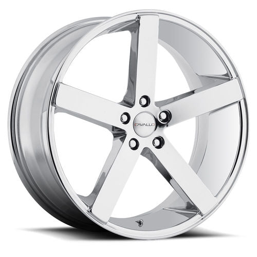 SPEC-1 RACING SP-5 Nano Chrome 20x8.5 5x114.3 Wheels | Offset: 35 | Backspace: nan | Bore: nan