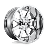 Fuel D536 CHROME PLATED 18x9 6x135/6x139.7 Wheels | Offset: -13 | Backspace: 4.49 | Bore: 106.1