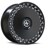 Sentali Luxx Coral Reef   Satin Black Milled 22x10.5 5x112/5x115 Wheels | Offset: 25 | Backspace: nan | Bore: 71.6