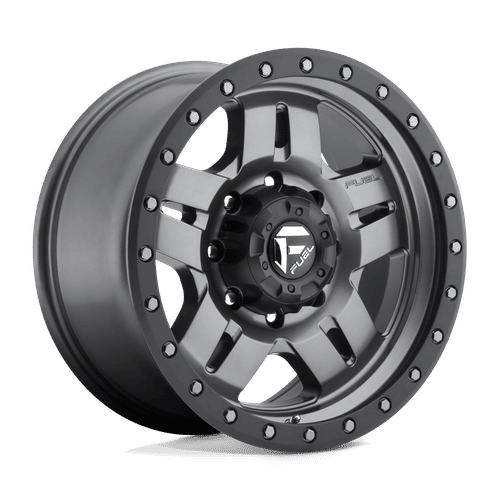 Fuel D558 MATTE GUN METAL BLACK BEAD RING 17x8.5 5x114.3 Wheels | Offset: -6 | Backspace: 4.51 | Bore: 72.56