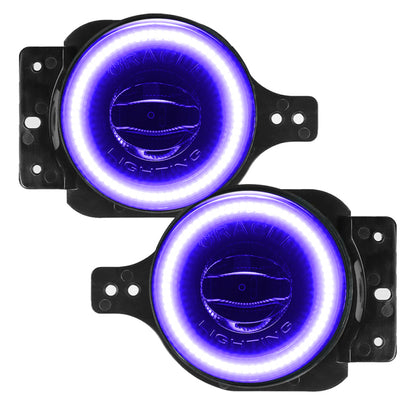 Oracle Jeep Wrangler JL/JT Sport High Performance W LED Fog Lights - w/o Controller