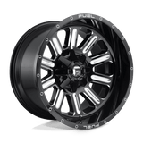 Fuel D620 GLOSS BLACK MILLED 20x9 8x170 Wheels | Offset: 20 | Backspace: 5.79 | Bore: 125.1
