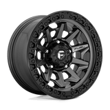 Fuel D716 MATTE GUN METAL BLACK BEAD RING 17x8.5 6x139.7 Wheels | Offset: 0 | Backspace: 4.75 | Bore: 106.1