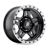 Fuel D557 MATTE BLACK GUN METAL RING 18x8 5x110 Wheels | Offset: 27 | Backspace: 5.56 | Bore: 65.07