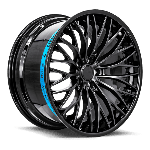 Sentali Barrel Forged SB1 Gloss Black Lip / Matte Black Centre 20x10.5 5x112 Wheels | Offset: 40 | Backspace: 6.5 | Bore: 66.6