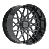 SENTALI BFX BFX5 Gloss Black Lip / Gun Metal Centre 22x10 8x165.1/8x180 Wheels | Offset: -24 | Backspace: nan | Bore: 125.2