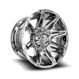 XF OFFROAD XF 220 CHROME Chrome 20x12 8x165.1/8x180 Wheels | Offset: -44 | Backspace: nan | Bore: 125.2