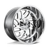 Fuel D609 CHROME PLATED 24x12 6x135/6x139.7 Wheels | Offset: -44 | Backspace: 4.77 | Bore: 106.1