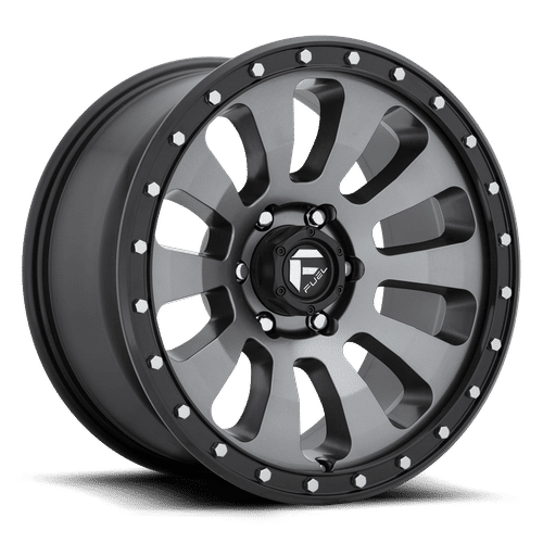 Fuel D648 TACTIC MATTE GUN METAL BLACK BEAD RING 20x9 5x127 Wheels | Offset: 1 | Backspace: 5.04 | Bore: 71.5