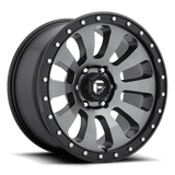 Fuel D648 TACTIC MATTE GUN METAL BLACK BEAD RING 18x9 6x139.7 Wheels | Offset: 20 | Backspace: 5.79 | Bore: 106.1