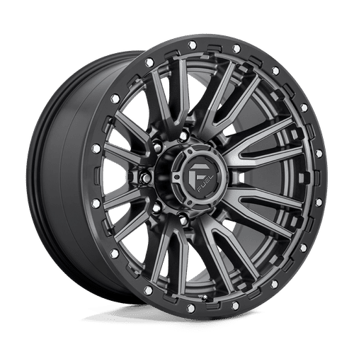 Fuel D680 MATTE GUN METAL BLACK BEAD RING 20x10 8x170 Wheels | Offset: -18 | Backspace: 4.79 | Bore: 125.1
