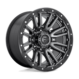 Fuel D680 MATTE GUN METAL BLACK BEAD RING 20x10 8x165.1 Wheels | Offset: -18 | Backspace: 4.79 | Bore: 125.1