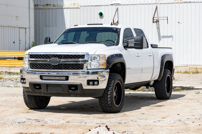 Pocket Fender Flares | 6'7" &amp; 8' Bed | 16┬áGraystone | Chevy Silverado 1500/2500HD/3500HD (07-14)