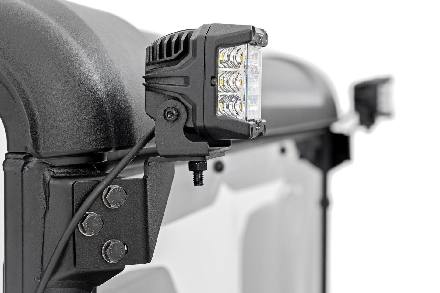 LED Light Kit | Rear Mount | 2" Black Pair | CFMOTO UFORCE U10 1000 PRO