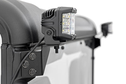 LED Light Kit | Rear Mount | 2" Black Pair | CFMOTO UFORCE U10 1000 PRO